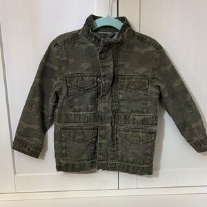 OshKosh B'gosh TODDLER Camo Field Jacket - Olive